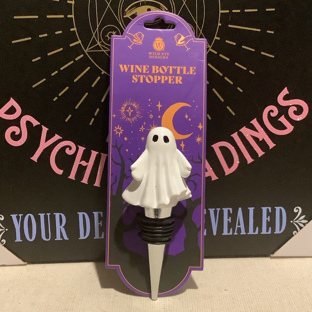 Ghost Wine Bottle Stopper 👻